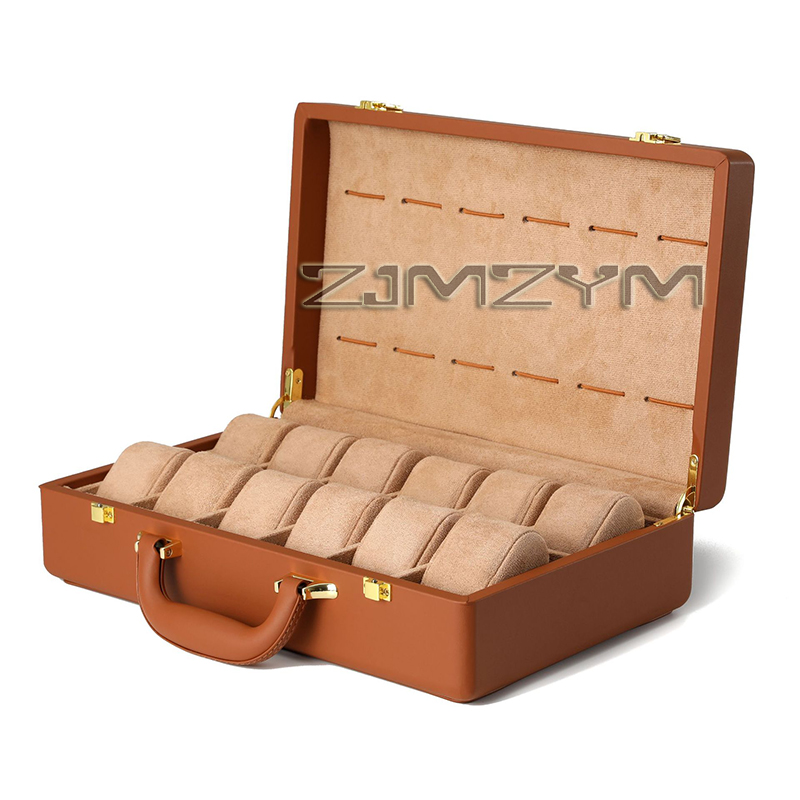 Travel Organizer Men - 12 Bölmeli Saat Kutusu Erkek Saatleri