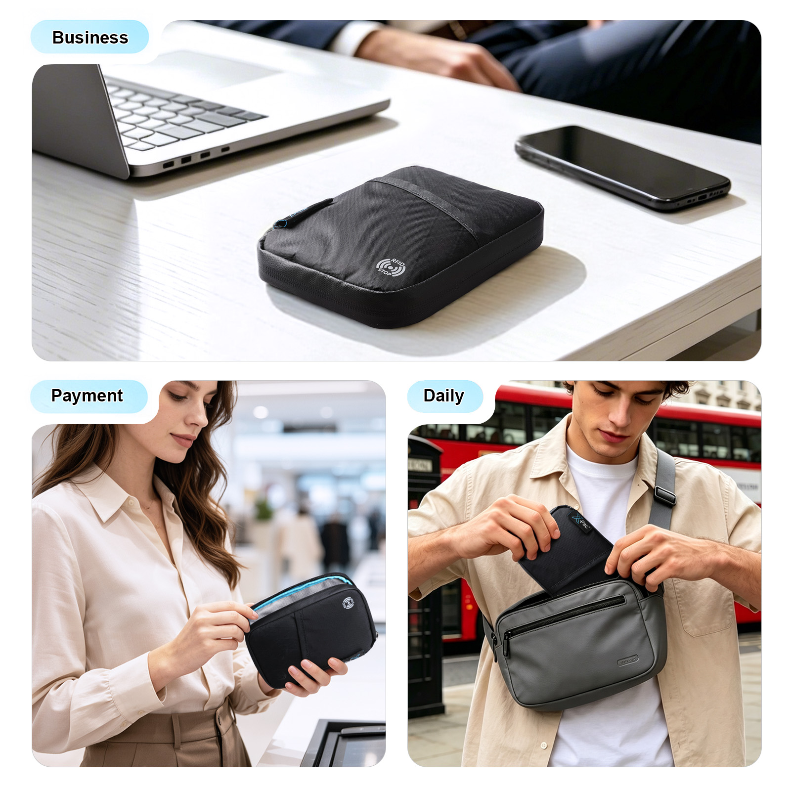 HcanKcan Mini Hırsızlığa Karşı - Travel Organizer Men incelemesi ve fiyatı