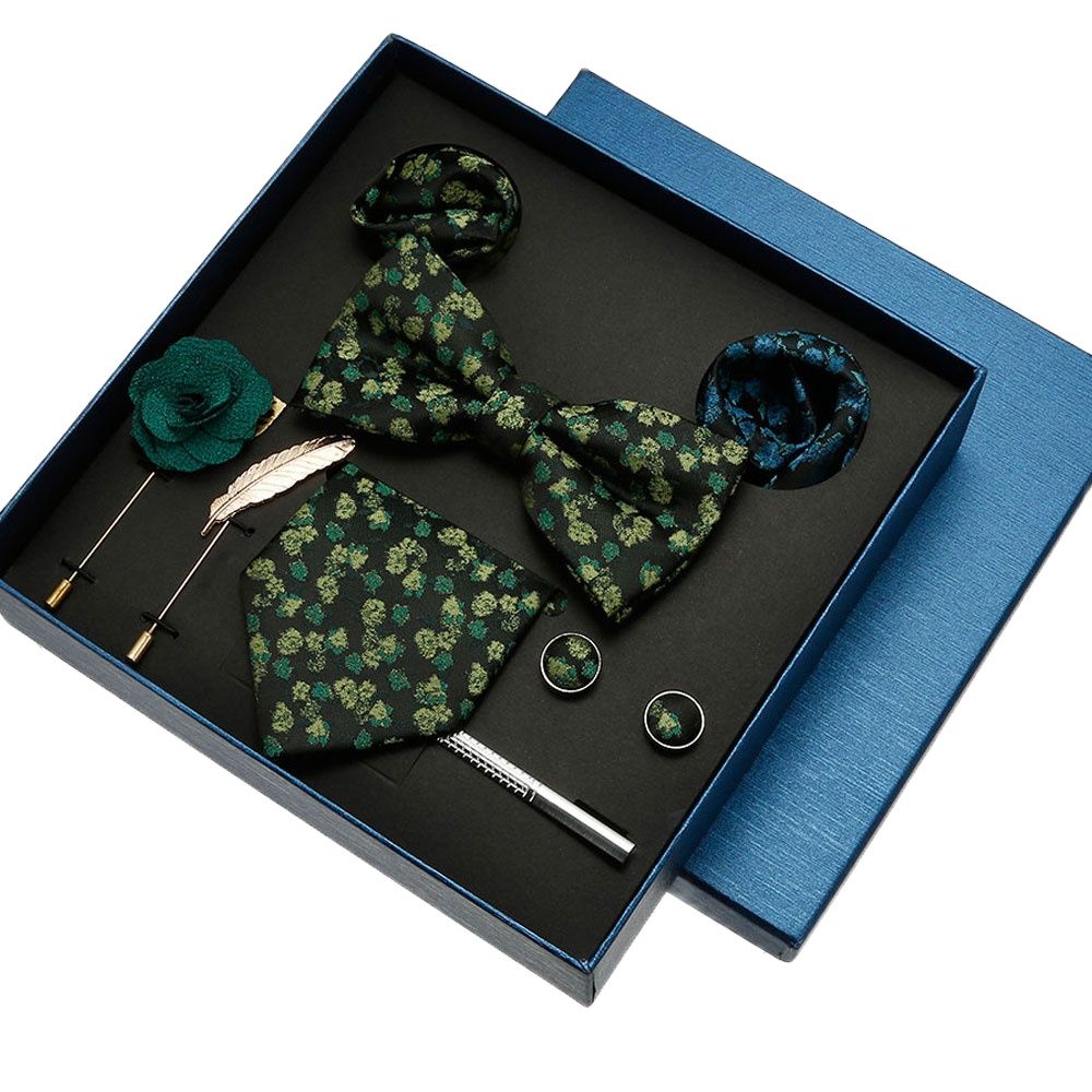 Bir kutuda lüks ipek kravat ha - Neck Tie Set Box incelemesi ve fiyatı
