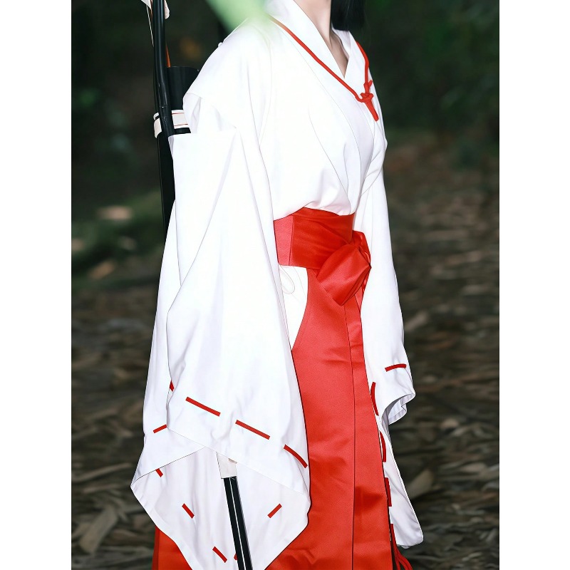 Anime Kikyo Inuyasha Cosplay K - Men'S Kimono Accessories incelemesi ve fiyatı