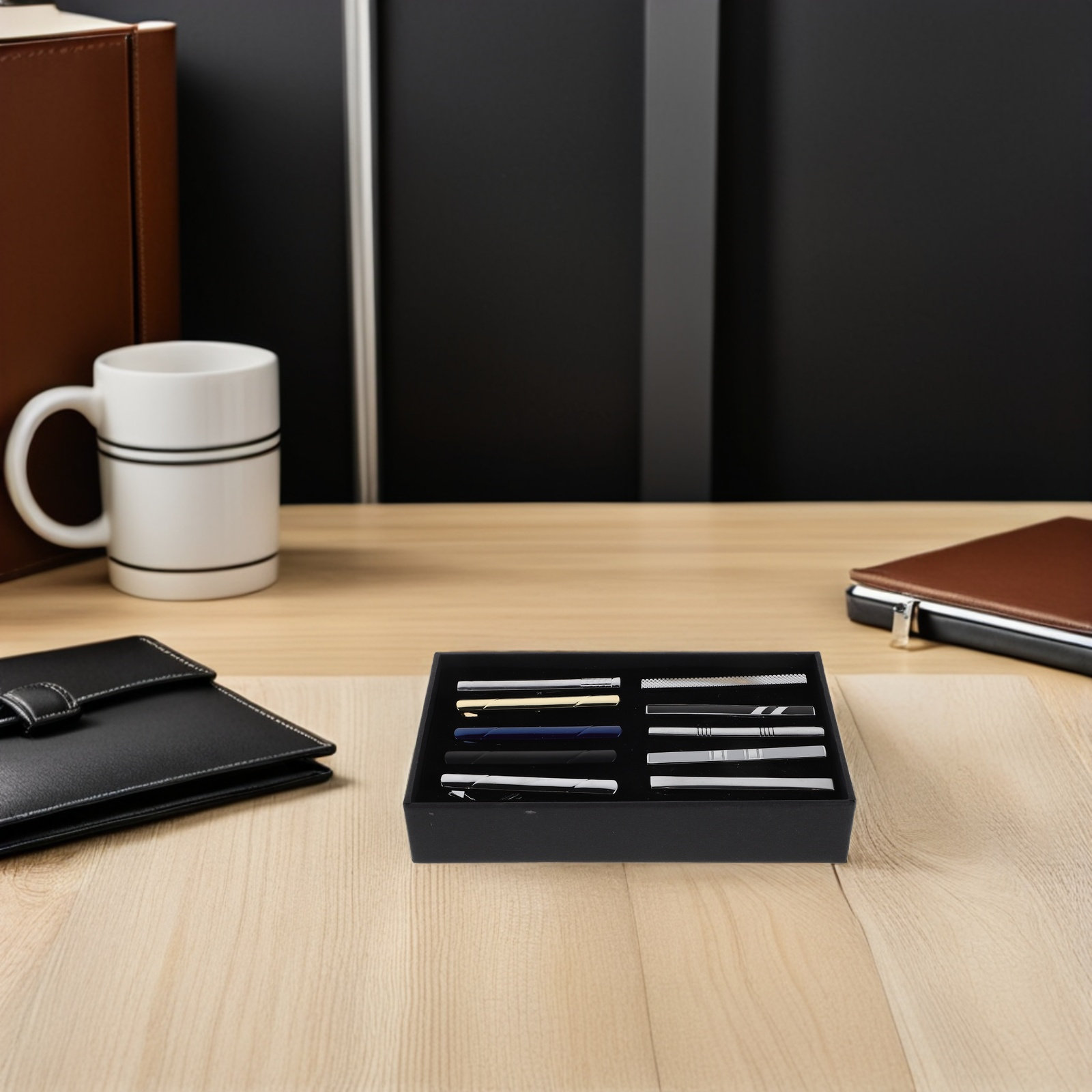10 Adet Kravat Klipsi Seti, Şı - Neck Tie Set Box incelemesi ve fiyatı